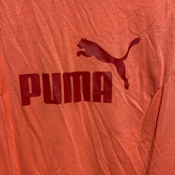 Puma Women's Orange Classic Sleeveless Pullover Tank Top Size XL - Picture 9 of 9